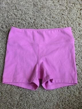 Girl's Size 10, Reflex Pink High-Rise Bike Shorts